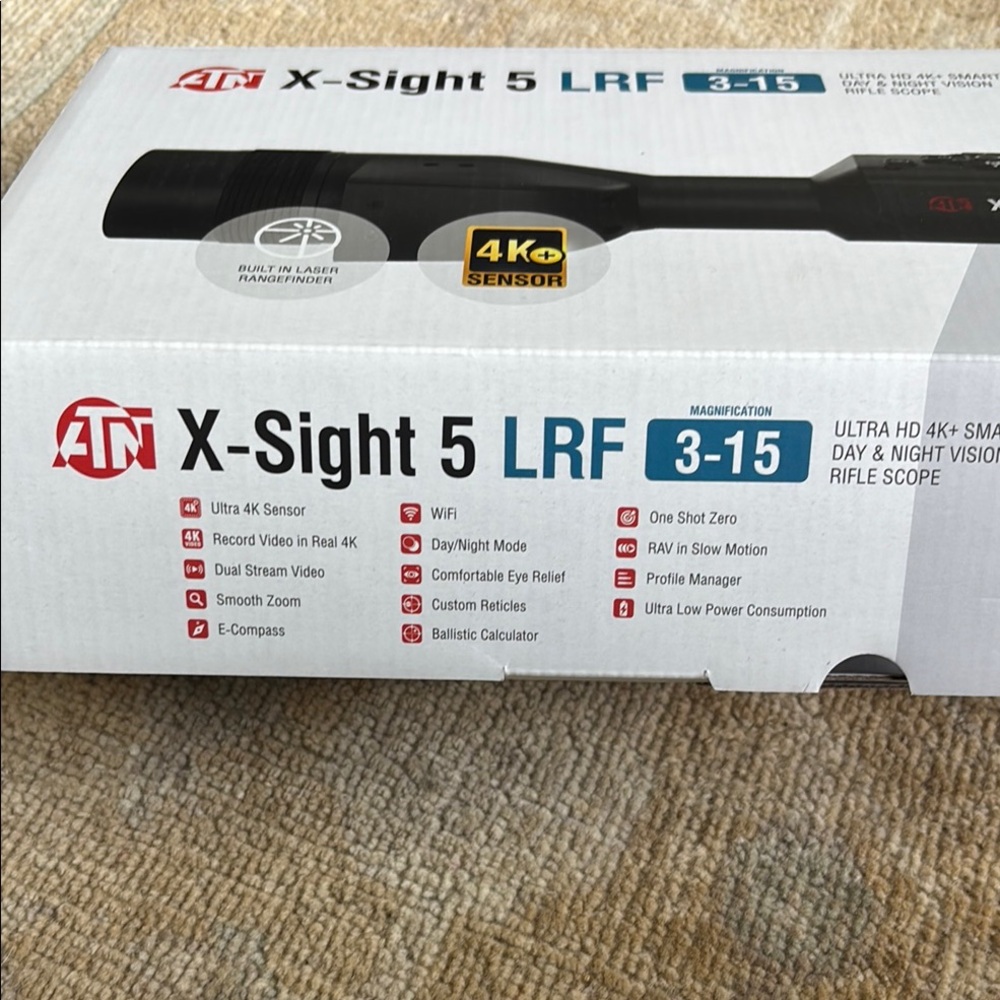 Ultra HD 4K+ Smart Black Day & Night Vision Rifle Scope - Picture 5 of 13